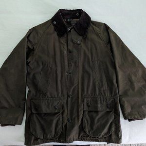 Barbour Classic Bedale Waxed Olive C34